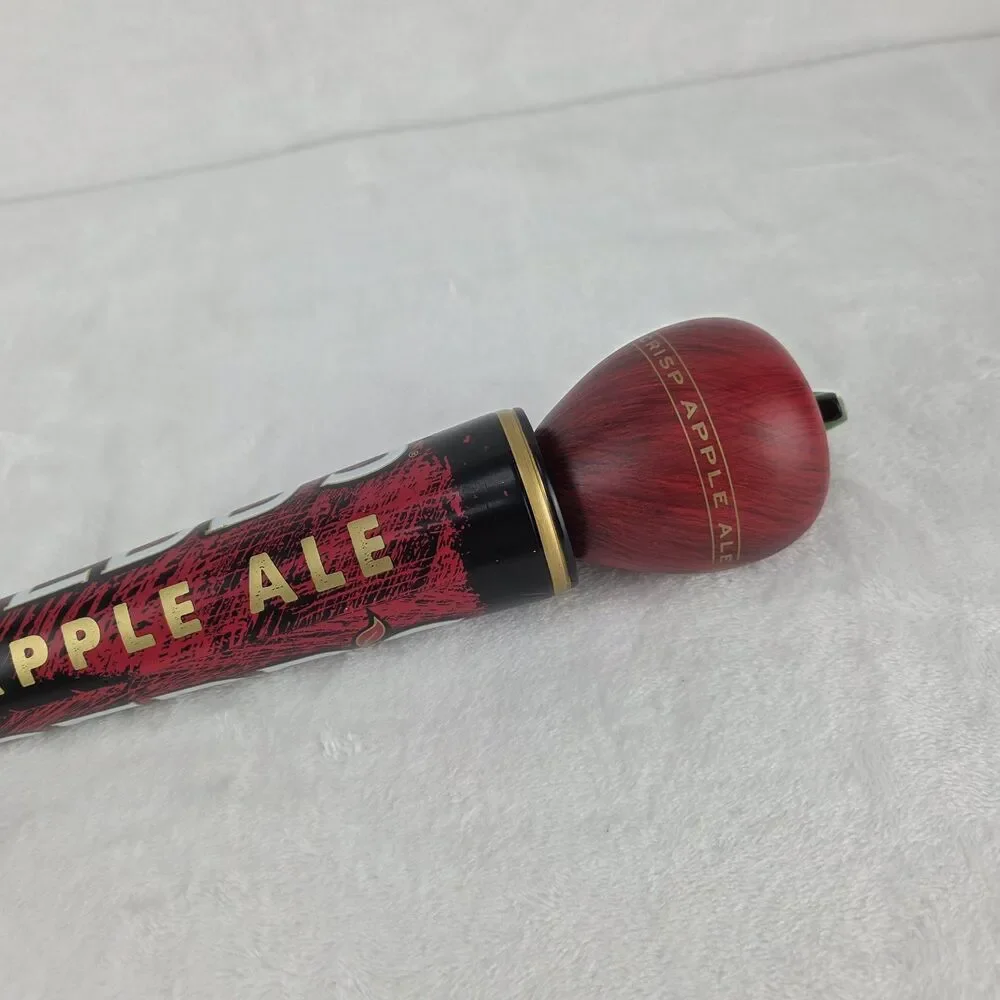 Vintage Redd's Apple Ale Beer Tap Handle Red Apple Draft Tap Knob Man Cave 13